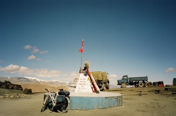 Amikor a csúcson voltam.
5360 m, Tang Lang La hágó, Tibet, 2000-ben.